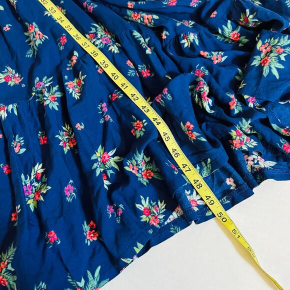 Payton & Parker Floral Spagetti Strap Maxi Dress Size XS NWT Blue - Picture 8 of 8